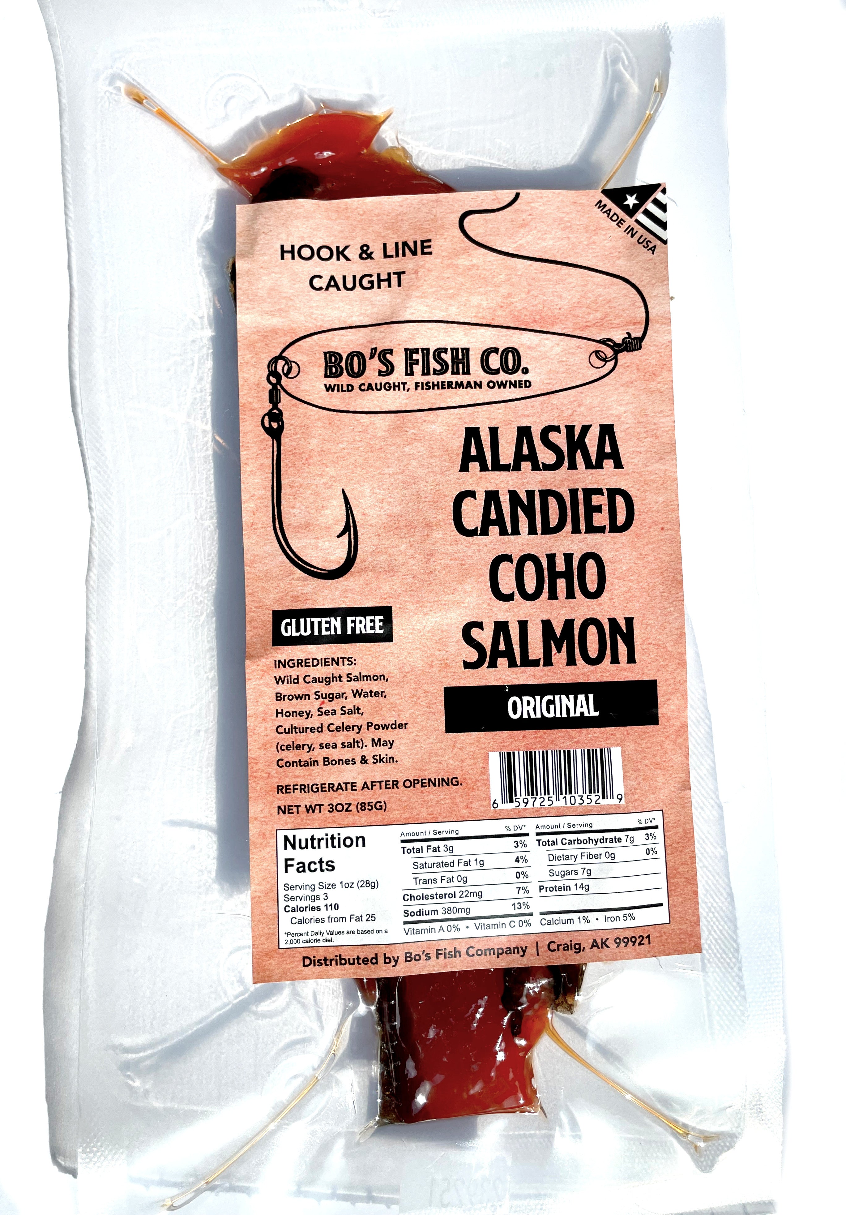 Coho Salmon Jerky Value Pack (4 Count)